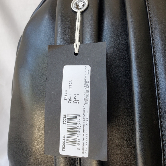Versace Versus Black Backpack with Gold Hardware - Picture 8 of 15
